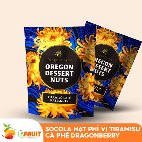 Socola Hạt Phỉ Vị Tiramisu Cà Phê Dragonberry 70G