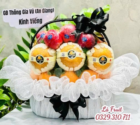 M- Giỏ Trái Cây viếng 04