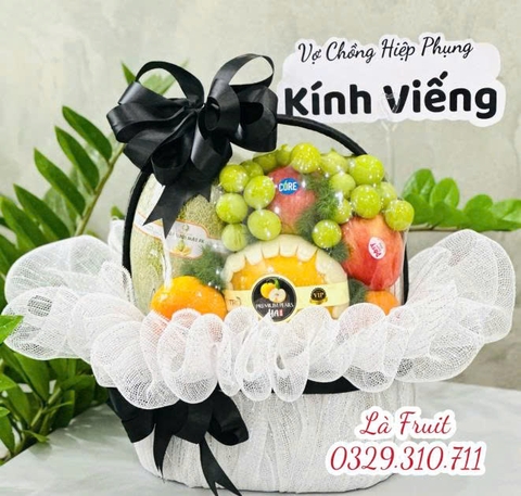 M- Giỏ Trái Cây viếng 03