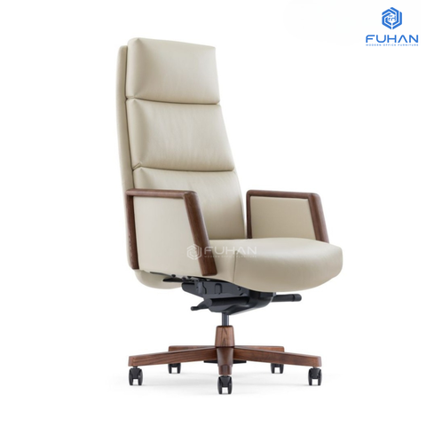 Ghế lãnh đạo da bò Italy Furic FC-A2415G