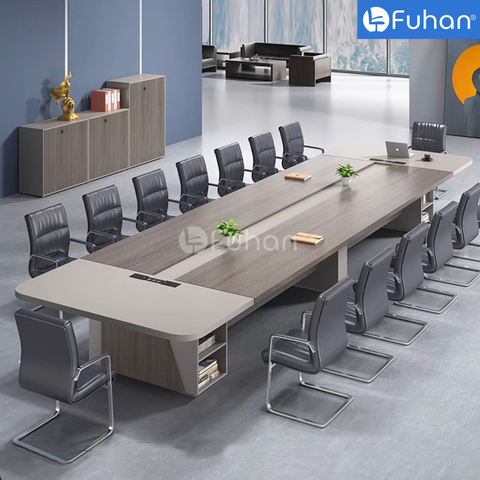 Bàn họp chân gỗ Jasi JS2460-G11