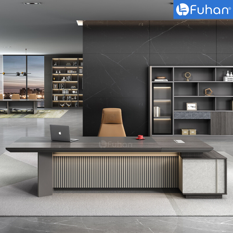 Bàn giám đốc Fusoji 2m6 B912-2600