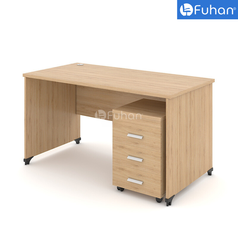 Bàn làm việc chân gỗ đơn D1260-K1