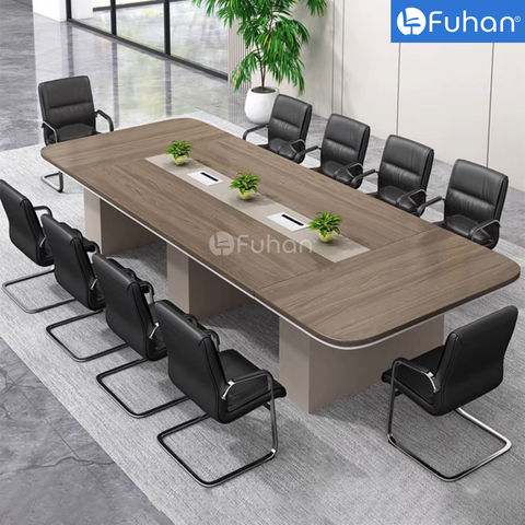 Bàn họp chân gỗ Jasi JS2460-G13