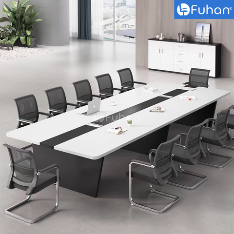 Bàn họp chân gỗ Jasi JS2460-G14