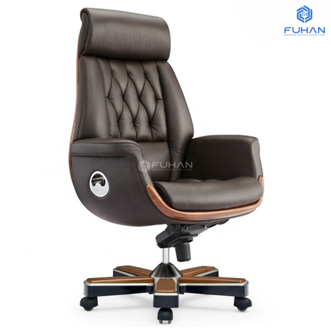 Ghế lãnh đạo da bò Yesar YS-1505A