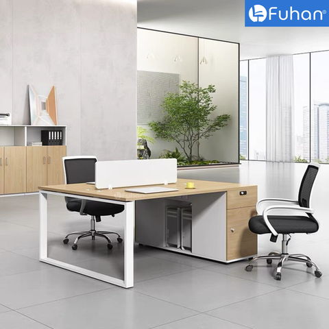 Module bàn làm việc 2 người Rizo 1m2 RZ1212-2N