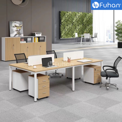 Module bàn làm việc 4 người Lary 2400 LR2412-4N