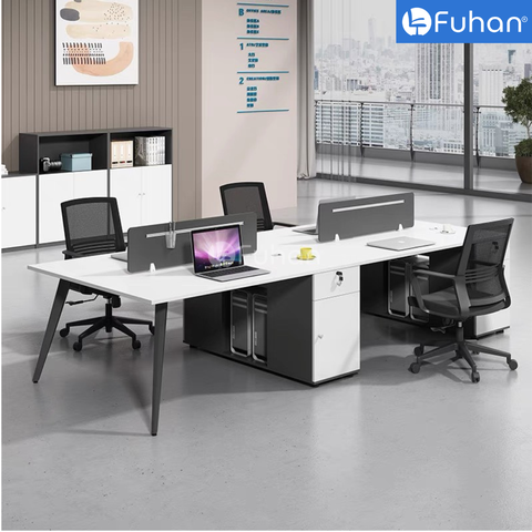 Module bàn làm việc 4 người Teri 2400 TR2412-4N