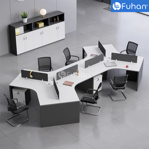 Module bàn làm việc 6 người  Kiya KY3822-6N