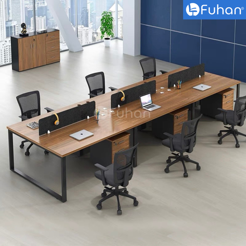 Module bàn làm việc 6 người Hoda 3600 HD3612-6N