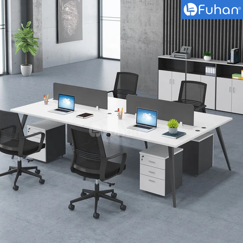 Module bàn làm việc 4 người Mio 2400 MO2412-4N