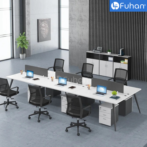 Module bàn làm việc 6 người Mio 3600 MO3612-6N