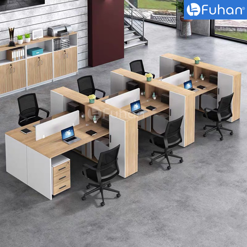 Module bàn làm việc 6 người Nika NK4520-6N