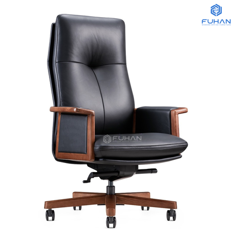 Ghế lãnh đạo da bò Italy Furic FC-A2262