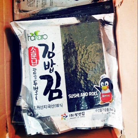 Rong biển lá cuốn sushi 100 lá