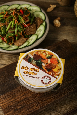 Bò xào chay
