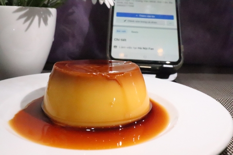 Bánh Flan thuần chay