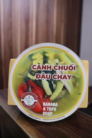 Canh chuối đậu