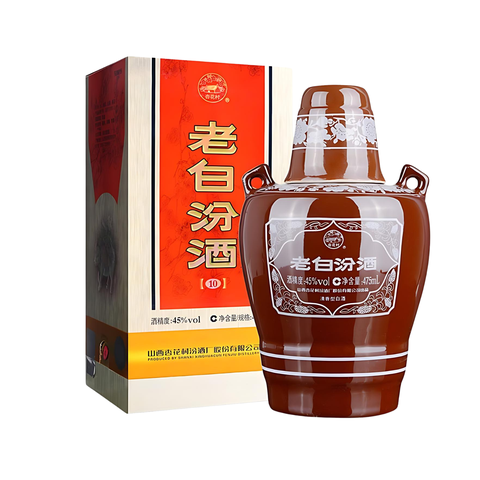 老白汾酒10年 (Lǎo bái fénjiǔ 10 nián)