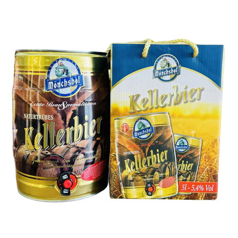 Bia Monchshof Kellerbier 5L