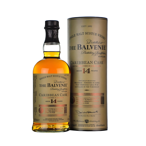 Balvenie 14 Years Caribbean Cask 700ml 40%