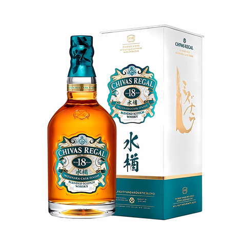 Chivas 18 Years Mizunara Oak Casks 700ml 40%