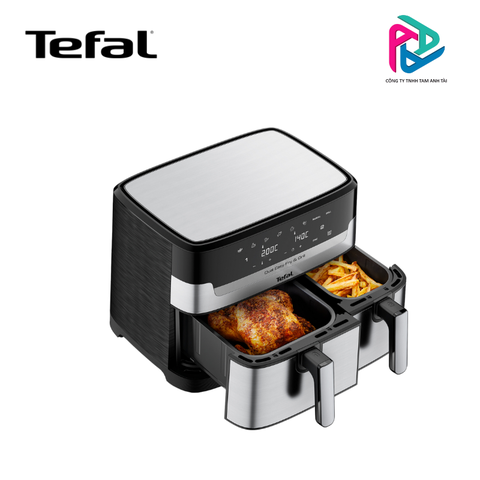 Nồi chiên không dầu 2 Ngăn TEFAL 2 IN 1 EY905D10 - 8.3L - Điện tử