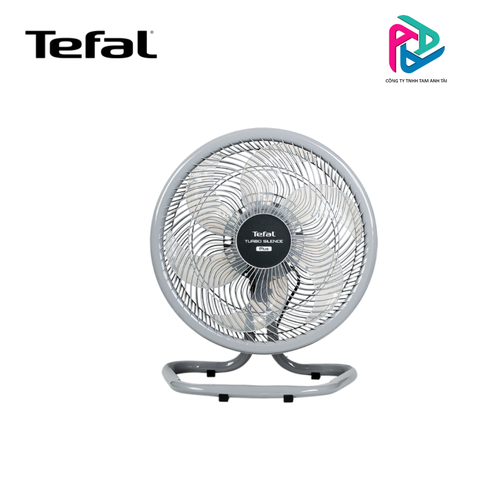 Quạt sàn TEFAL TB Silence Plus VH686790 - Xám Cánh Trắng