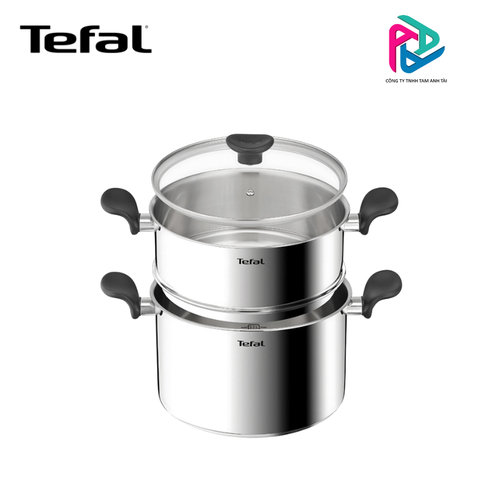 Nồi hấp Inox cao cấp 18/10 Tefal Couscous Primary E3089504, 24cm