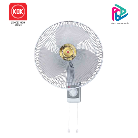 Quạt treo tường KDK, màu xám M40C(GY)