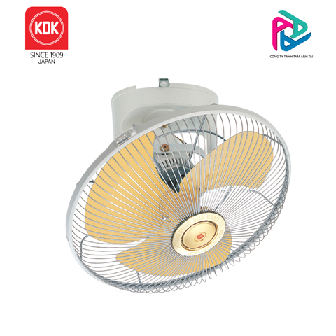 Quạt đảo KDK, màu vàng M40R(GD)