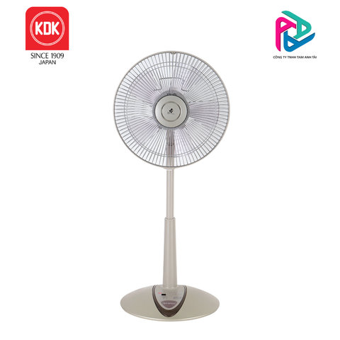 Quạt đứng lửng Nhật 5 cánh KDK - P30KH (CHG), màu Vàng sâm banh - Bảo Hành Chính Hãng 2 Năm