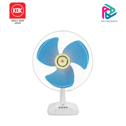 Quạt bàn KDK, màu xanh A40B(BL)