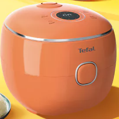 Nồi cơm điện tử Mini Tefal POP RK535TY0, màu cam đất