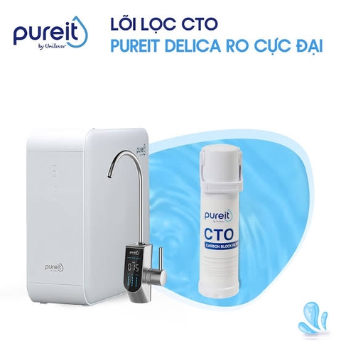 Lõi lọc CTO Pureit Delica UR5840 Âm Tủ Bếp