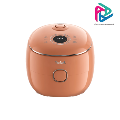 Nồi cơm điện tử Mini Tefal POP RK535TY0, màu cam đất