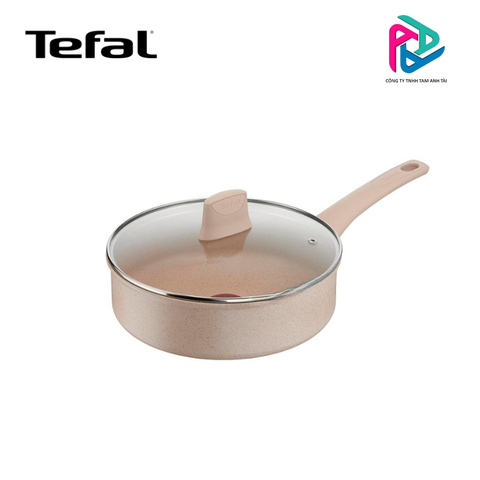 Chảo sâu lòng chống dính vân đá cao cấp Tefal Delight G2933202, 24cm