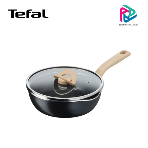 Chảo nồi có nắp đa năng 3 trong 1 - 22cm (đen)