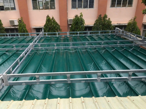 Mái che di động cho trường học