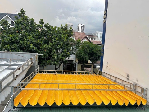 Mái che mái bạt  cho  nhà ở