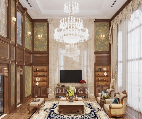 𝐇𝐮𝐧𝐠 𝐃𝐮𝐧𝐠 𝐇𝐨𝐮𝐬𝐞 – Công trình được thiết kế và thi công bởi Pdesign Group.