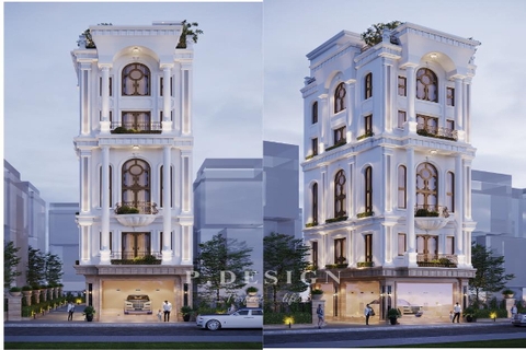 𝐇𝐮𝐧𝐠 𝐃𝐮𝐧𝐠 𝐇𝐨𝐮𝐬𝐞 – Công trình được thiết kế và thi công bởi Pdesign Group.