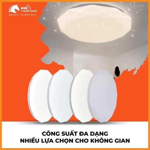 🌈ỐP TRẦN DIAMOND - THIẾT KẾ TỐI GIẢN, ÁNH SÁNG TỐI ĐA