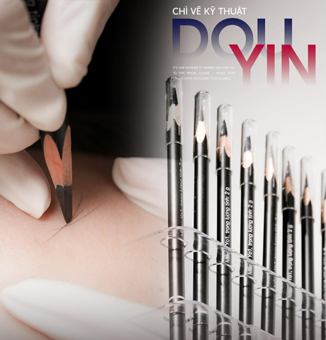 CHÌ DOUYIN VẼ SỢI CHÂN MÀY – SIÊU BÁM, NÉT ĐỀU, KHÔNG TÒE SỢI