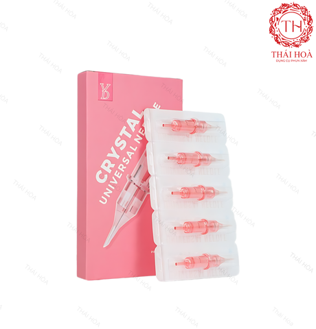 Kim YD CRYSTAL UNIVERSAL Hồng - Kim Phun Xăm Chính Hãng