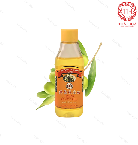 DẦU OLIVE OIL LAU DA GIẢ – DẦU LAU MỰC TẬP PHUN XĂM KHÔNG BONG, KHÔNG LOANG