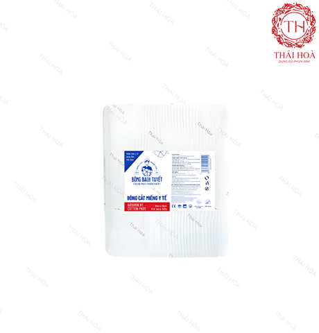 Bông gòn Bạch Tuyết Cắt Sẵn Dùng Trong Spa Phun Xăm Thẩm Mỹ