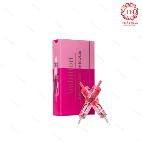 Kim Pen Ambition Hồng Chính Hãng – Cartridge Kim Phun Xăm Cao Cấp Chuẩn Từng Nét Kim