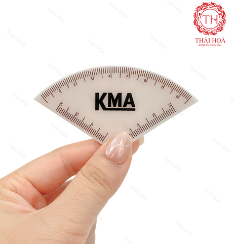 Thước Kẻ Dáng Mày KMA - Thước Vẽ Chân Mày Tiện Lợi